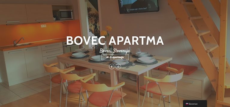 Bovec vacation apartment